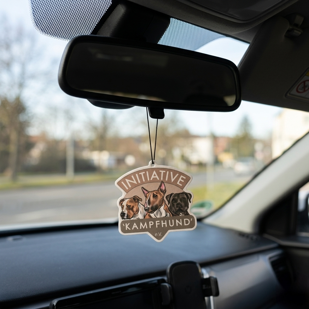 Duftbaum für dein Auto – Vereinslogo Edition (Duftrichtung Frische Wäsche)